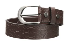 SAVI GLOBAL FASHION DS Ladies’ Bit-by-Bit™ Embossed Leather Belt Online