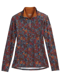 KIRSCH DS Ladies’ Saratoga Long Sleeve Shirt Floral Print Hot