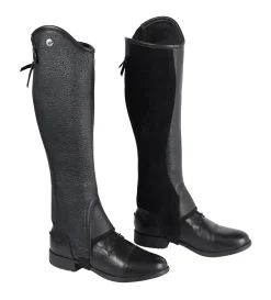 TEXT HORSE DS Ladies’ Stay Tight Leather Half Chaps Sale