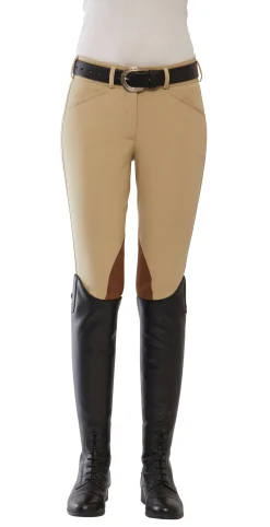 SUPERHOUSE DS Ladies' Wellesley Competition Knee-Patch Breech Tan Outlet