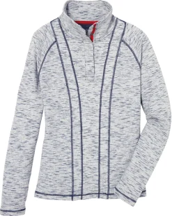 KIRSCH DS Textured Snap Neck Pullover Clearance