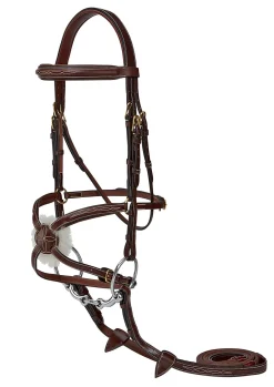 KENTUCKY HORSEWEAR Dy'on® Figure-8 Bridle Brown Hot