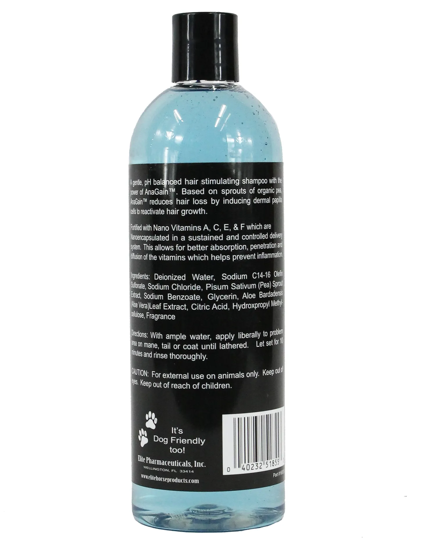 ANIMAL HEALTH INT E3® Elite Equine Evolution Hair Growth Shampoo New