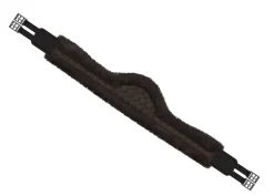 WORLD EQUSTRN BRNDS E.A. Mattes Asymmetric Long Girth with Detachable Cover Brown New