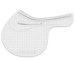WORLD EQUSTRN BRNDS E.A. Mattes Jump Contour Quilt Only Correction Pad with Pockets for Shims White Online