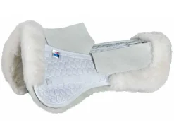 WORLD EQUSTRN BRNDS E.A. Mattes PM All-Purpose Correction Half Pad with Sheepskin Panels & Rear Trim