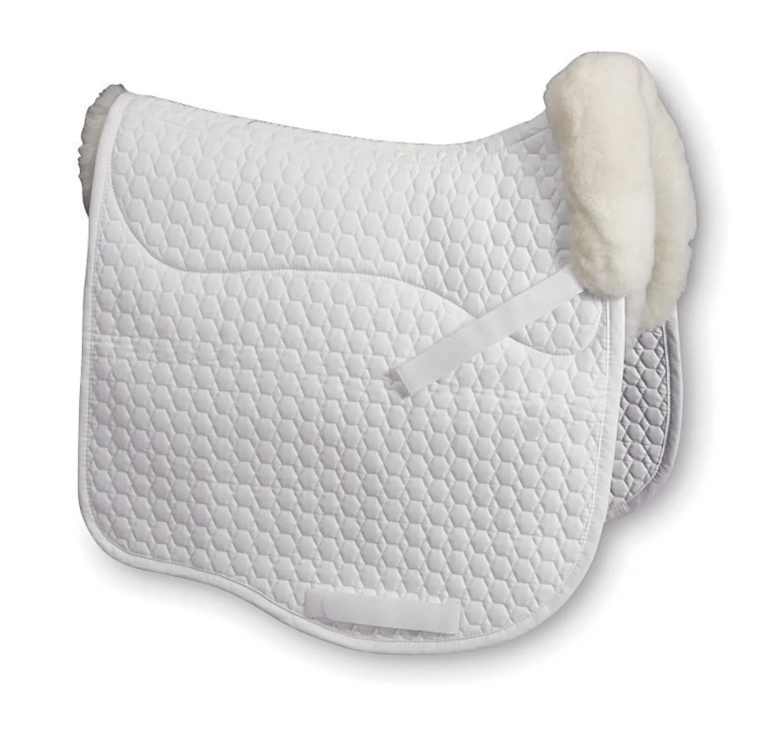 WORLD EQUSTRN BRNDS E.A. Mattes Dressage EuroFit Pad with Bare Flaps Outlet