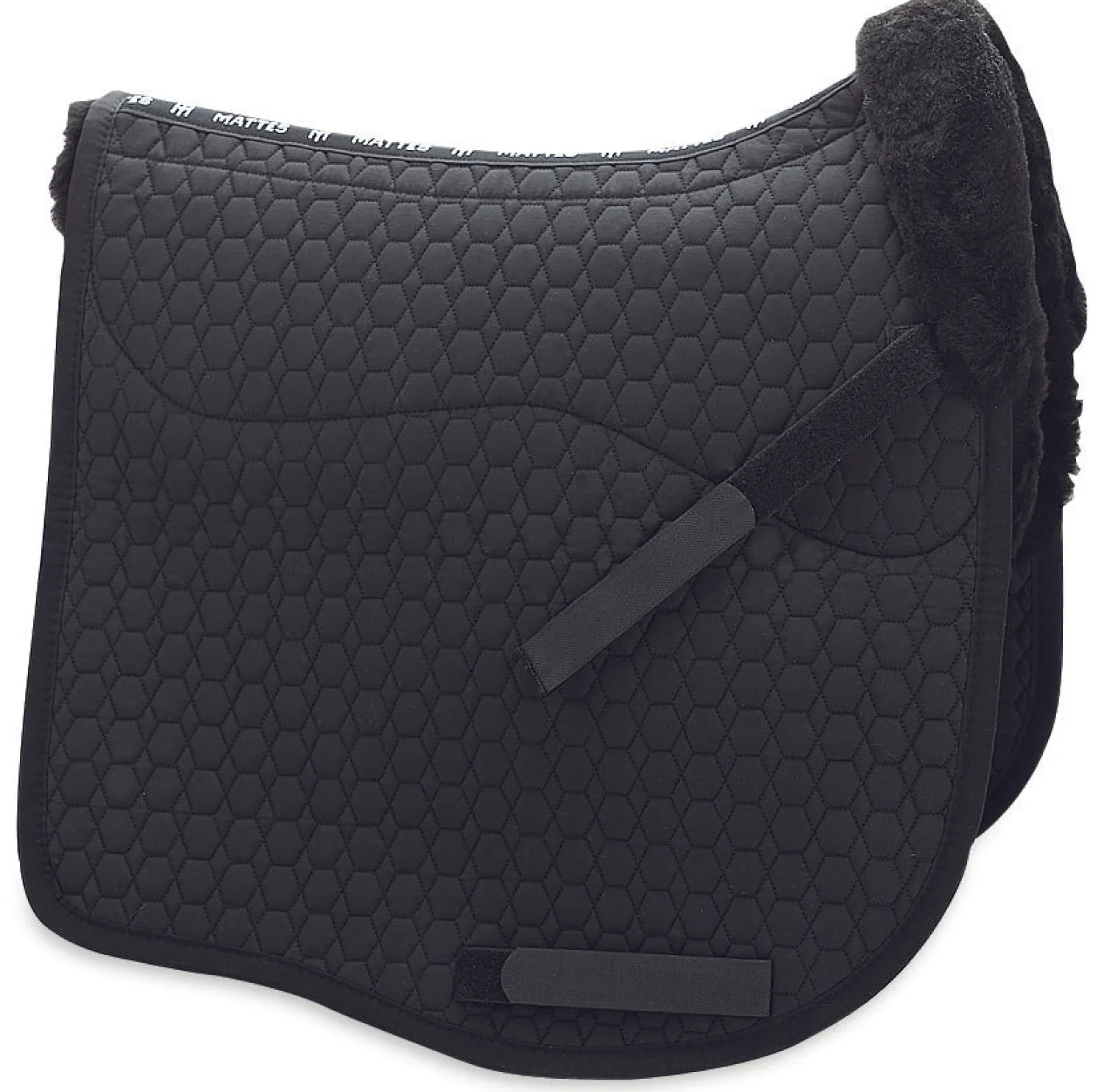 WORLD EQUSTRN BRNDS E.A. Mattes Dressage EuroFit Pad with Bare Flaps Outlet