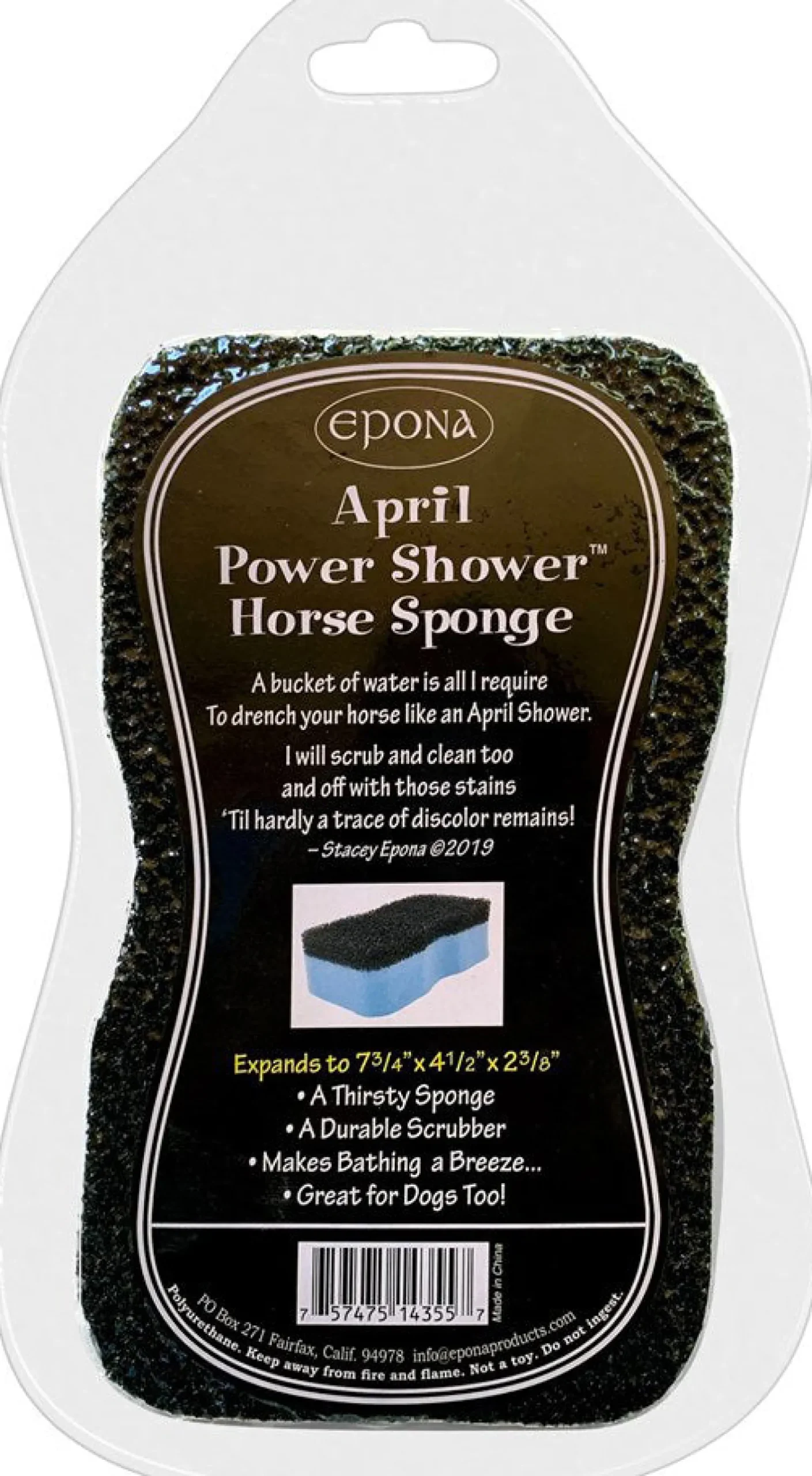 EPONA LTD Epona April Power Shower™ Horse Sponge Outlet