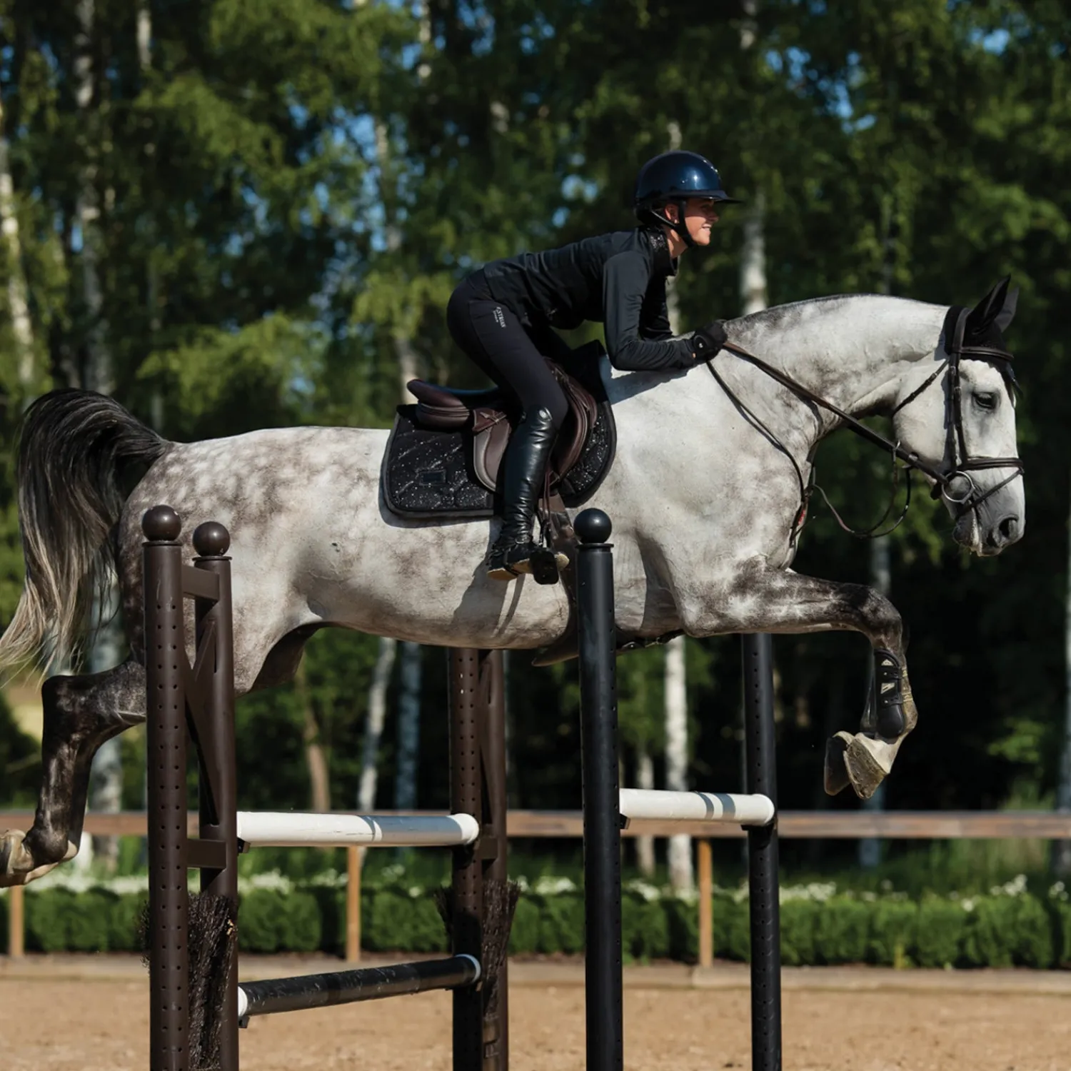 EQUESTRIAN STOCKHOLM Glimmer Jump Saddle Pad Clearance