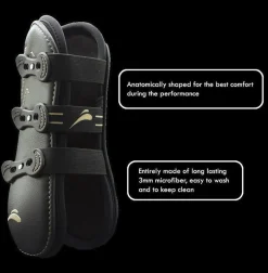 JPC EQUESTRIAN eQuick Glam Front Boots Black Discount