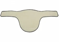 EQUIFIT ® Anatomical BellyGuard Girth with SheepsWool™ T-Foam Liner Brown/Black Hot