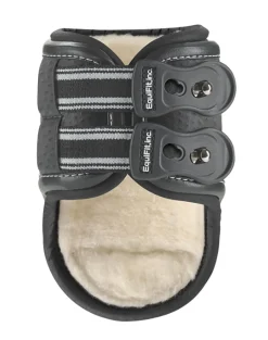 EQUIFIT ® D-Teq™ Hind Boots with SheepsWool™ ImpacTeq® Liner Black Ostrich Outlet
