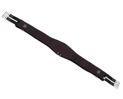 EQUIFIT ® Essential Schooling Girth with SheepsWool™ Liner Brown/Black Hot