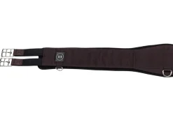 EQUIFIT ® Essential Schooling Girth with SheepsWool™ Liner Brown/Black Hot