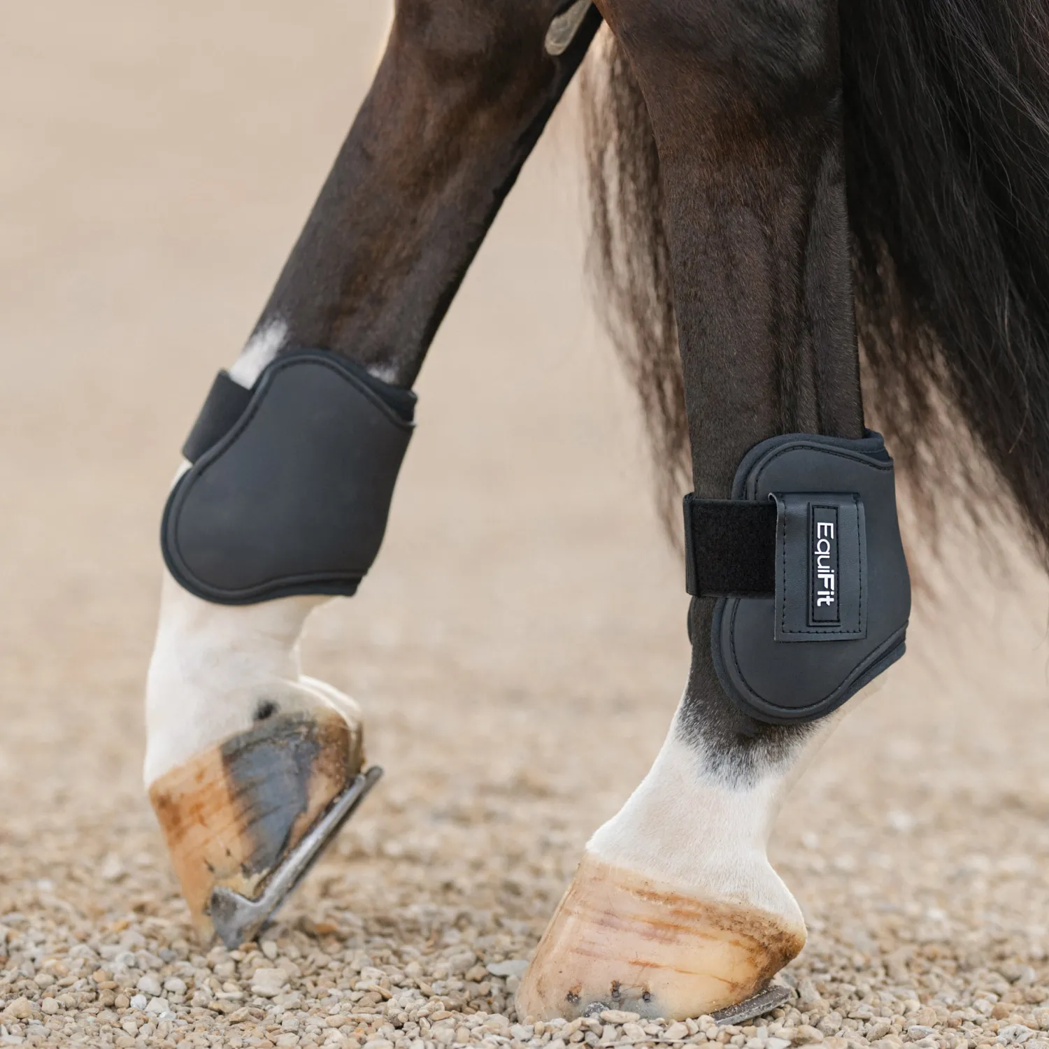 EQUIFIT ® ONE-S Hind Boots Black Hot