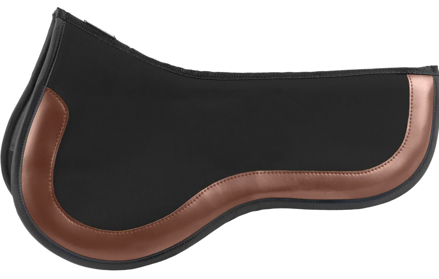 EQUIFIT ® Pony ImpacTeq Contour Half Pad with Colored Trim Hot