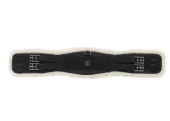 EQUIFIT ® UltraWool™ Essential Dressage Girth Black/Natural