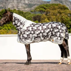 WORLD EQUSTRN BRNDS Equilibrium Field Relief Fly Sheet White/Black/Grey