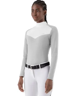 EQUILINE AMERICA Equiline Ladies’ Caspe Show Shirt Sleet Best