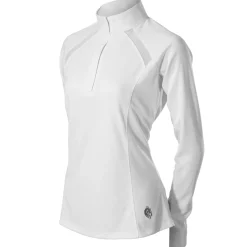 EQUINAVIA Ingrid Ladies’ Long Sleeve Show Shirt White New