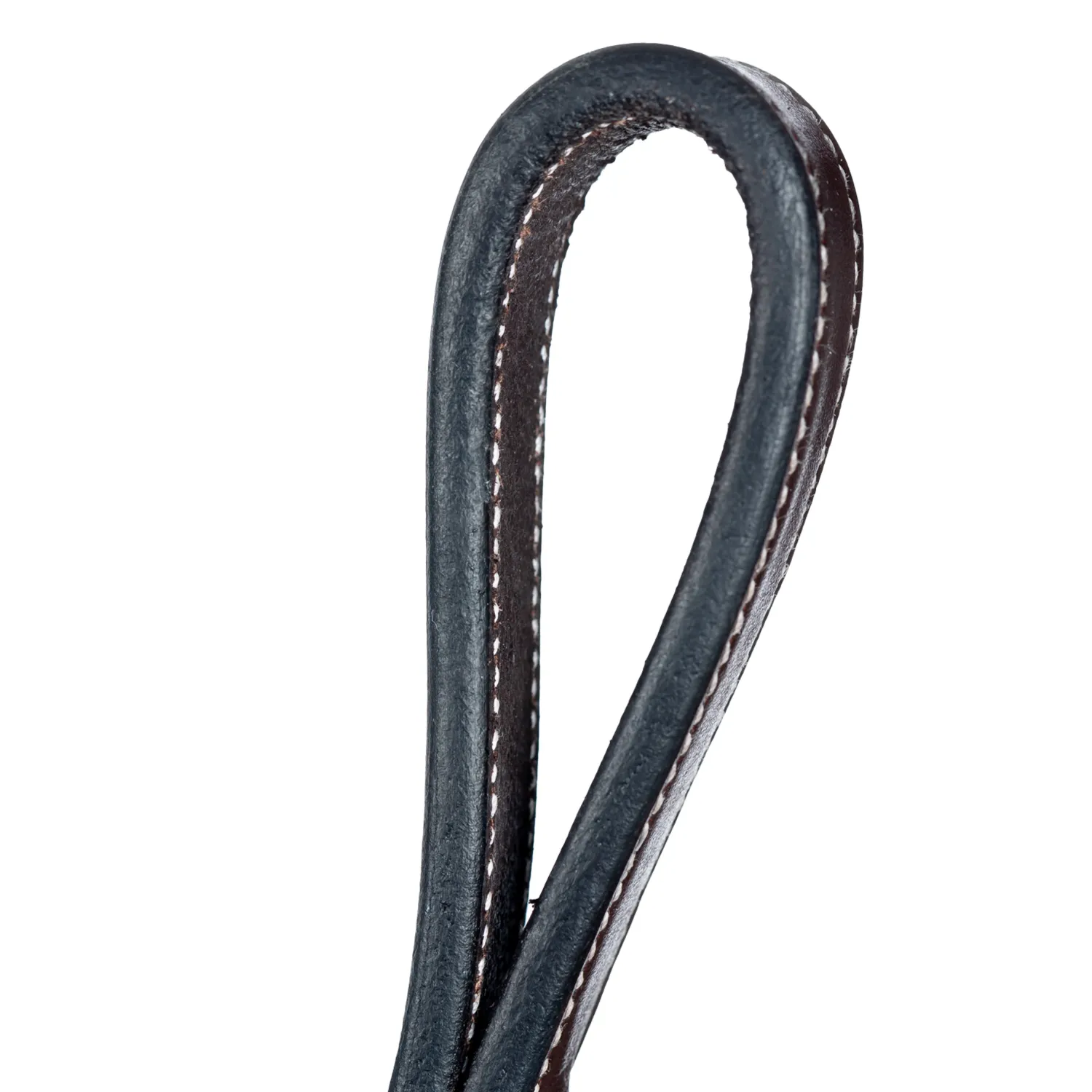 EQUINAVIA Valkyrie Fancy-Stitched Standing Martingale Chocolate Brown Clearance