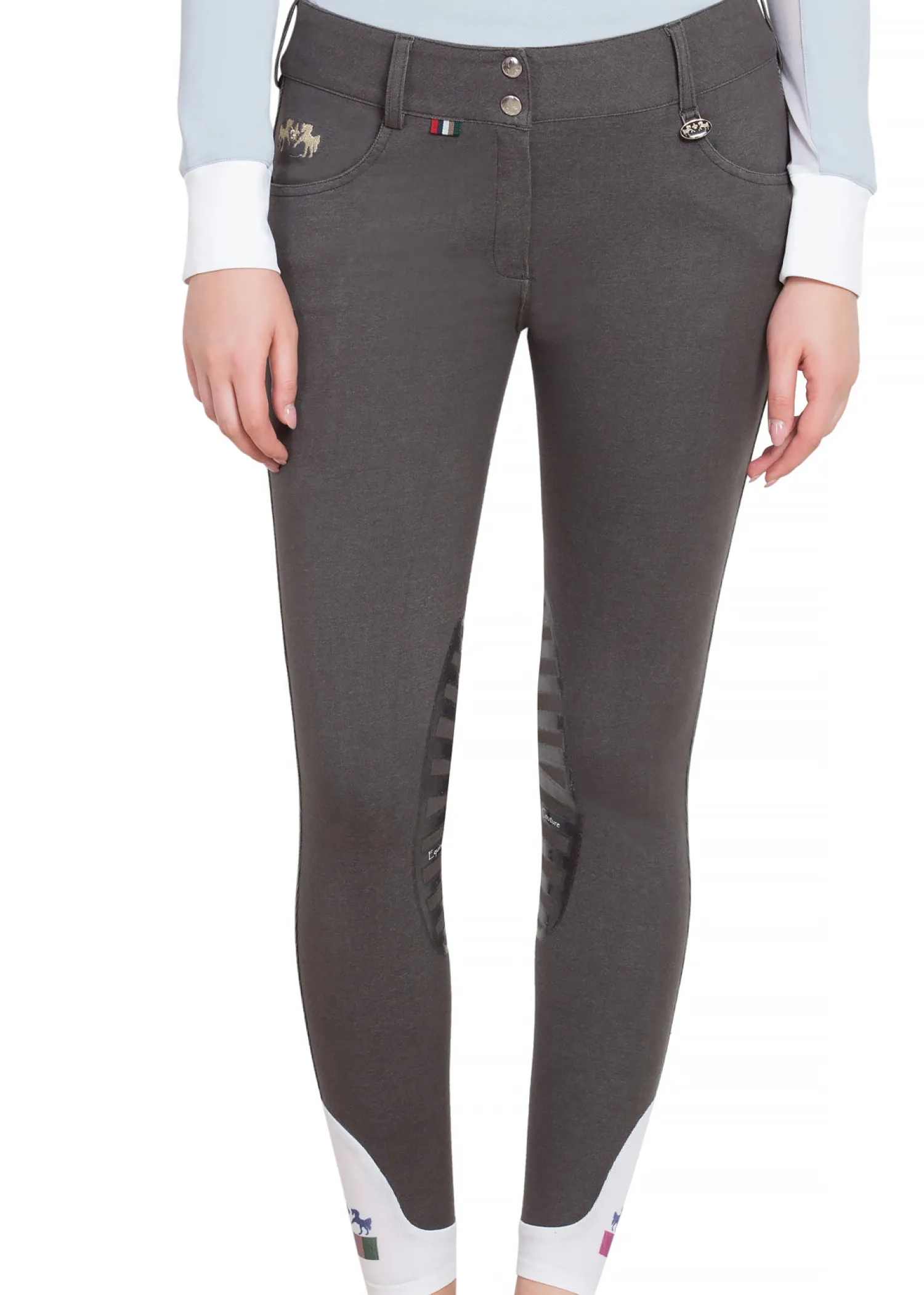 JPC EQUESTRIAN Equine Couture™ Ladies' Sophie Silicone Knee-Patch Breech Best