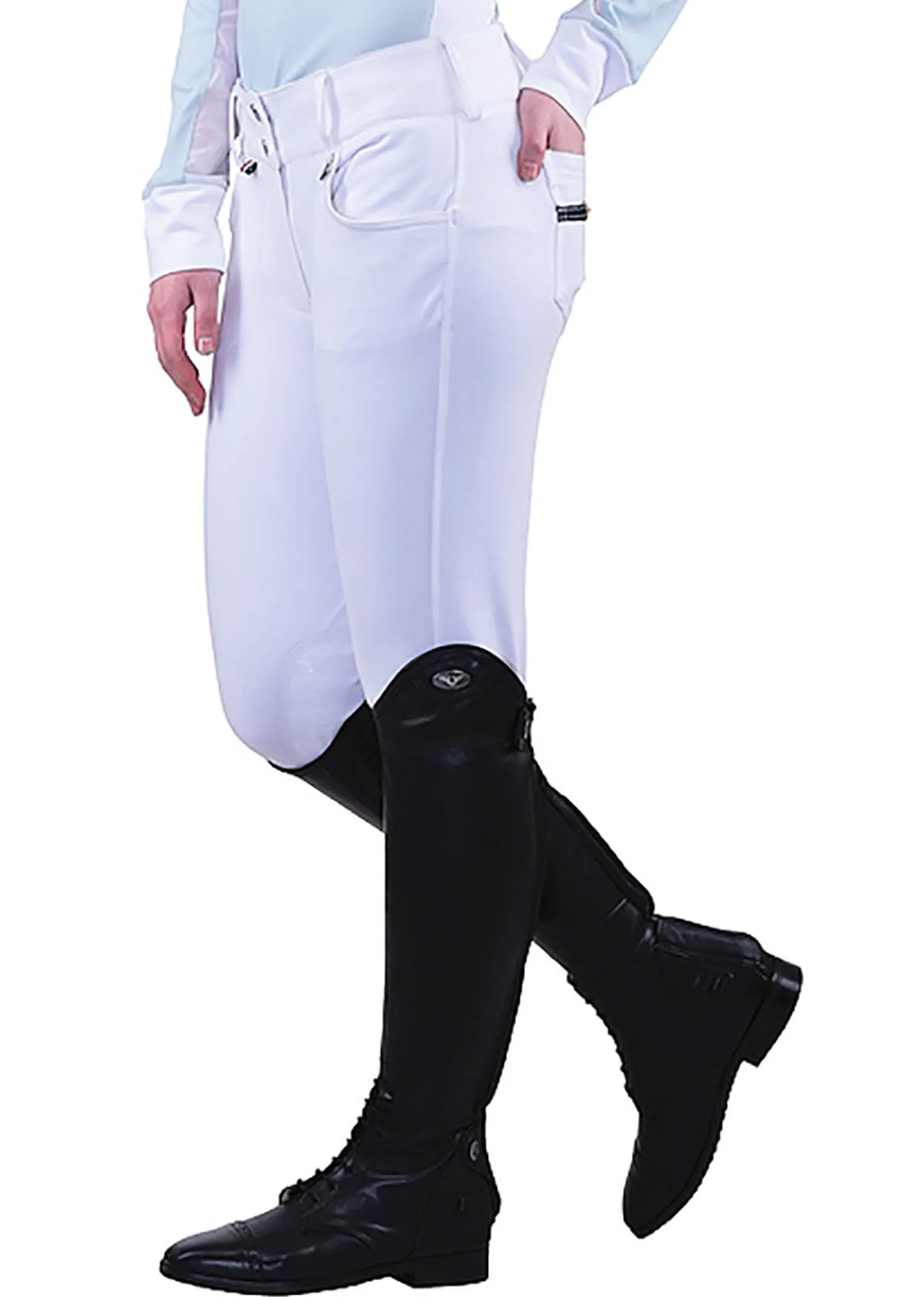 JPC EQUESTRIAN Equine Couture™ Ladies' Sophie Silicone Knee-Patch Breech Best