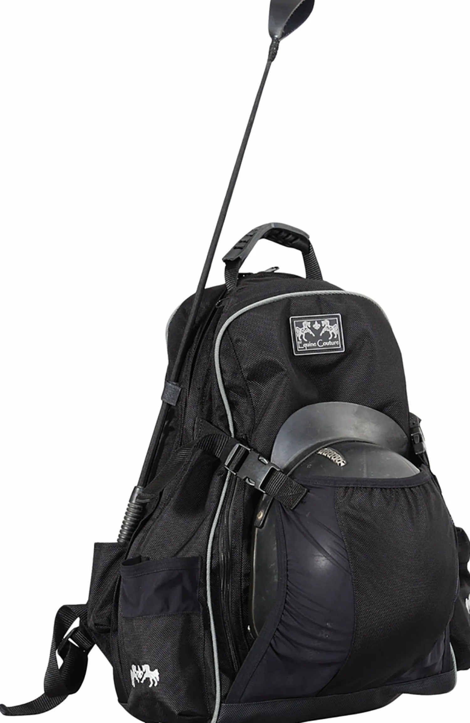 JPC EQUESTRIAN Equine Couture™ Pro Backpack Black/Silver New