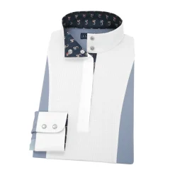 ESSEX CLASSICS Girls’ Luna Performance Long Sleeve Show Shirt Hot