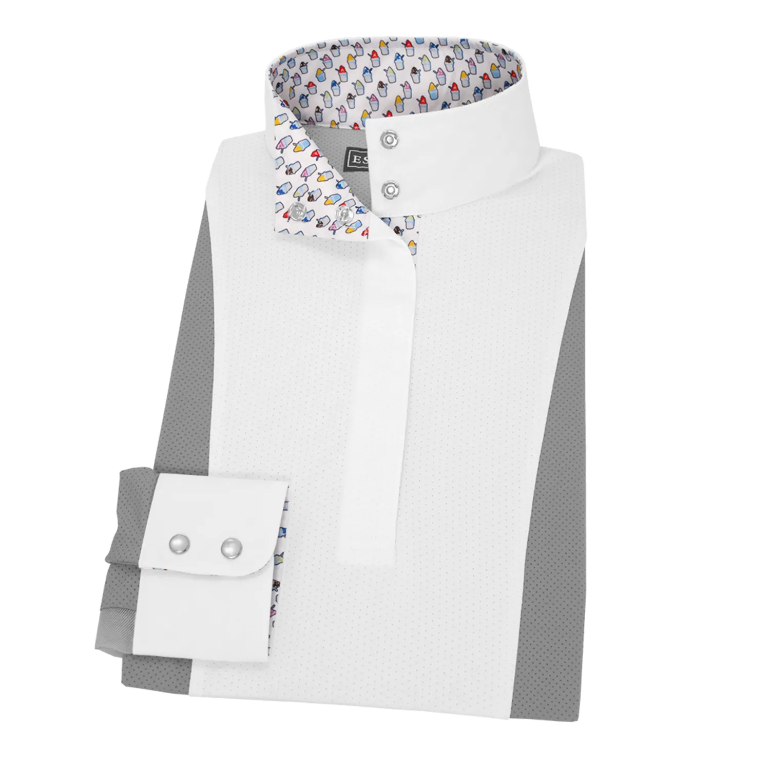 ESSEX CLASSICS Ladies’ Luna Performance Long Sleeve Show Shirt Hot