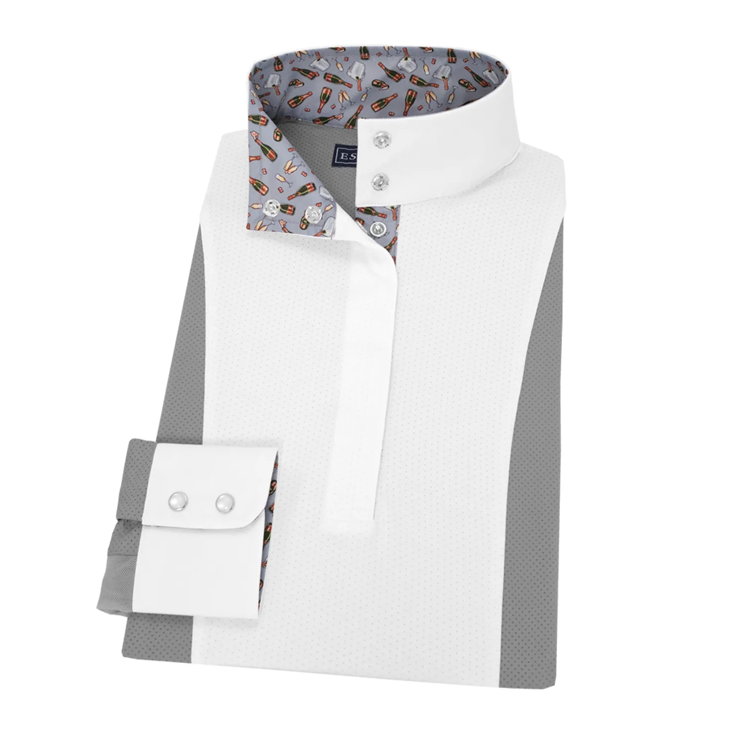 ESSEX CLASSICS Ladies’ Luna Performance Long Sleeve Show Shirt Hot