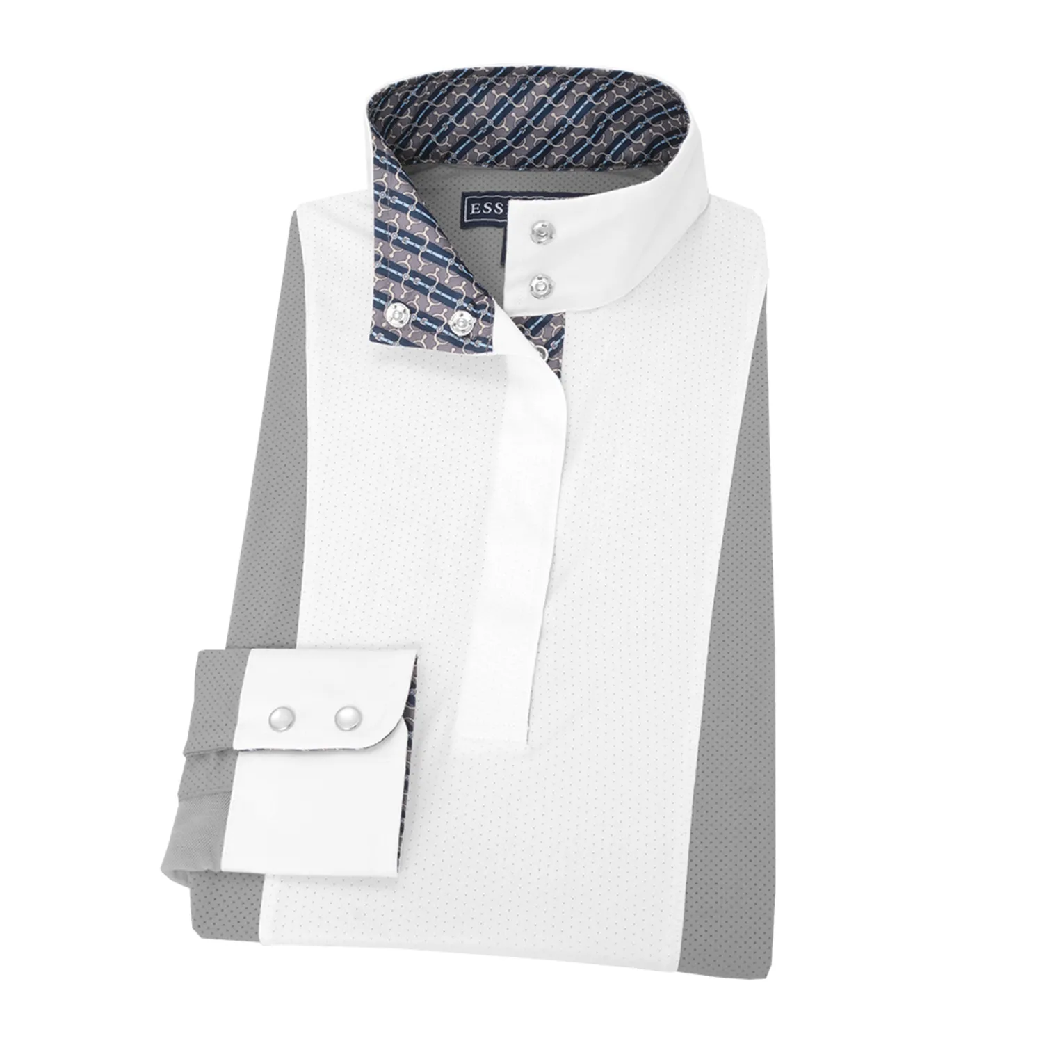 ESSEX CLASSICS Ladies’ Luna Performance Long Sleeve Show Shirt Hot