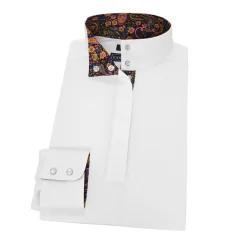 ESSEX CLASSICS Ladies’ Talent Yarn® Straight Collar Long Sleeve Show Shirt Discount