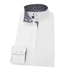 ESSEX CLASSICS Ladies’ Talent Yarn® Straight Collar Long Sleeve Show Shirt Discount