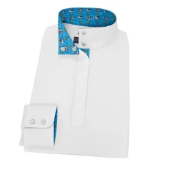 ESSEX CLASSICS Ladies’ Talent Yarn® Straight Collar Long Sleeve Show Shirt Discount