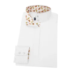 ESSEX CLASSICS Ladies’ Talent Yarn® Straight Collar Long Sleeve Show Shirt Discount