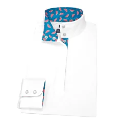 ESSEX CLASSICS Ladies’ Talent Yarn® Straight Collar Long Sleeve Show Shirt Discount