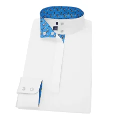 ESSEX CLASSICS Ladies’ Talent Yarn® Straight Collar Long Sleeve Show Shirt Discount