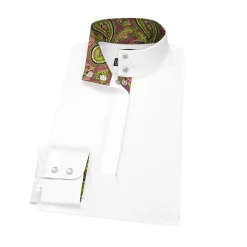 ESSEX CLASSICS Ladies’ Talent Yarn® Straight Collar Long Sleeve Show Shirt Discount