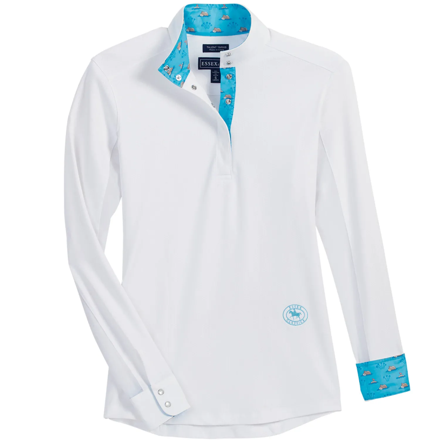 ESSEX CLASSICS Ladies’ Talent Yarn® Long Sleeve Show Shirt