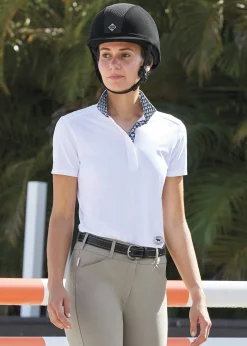 ESSEX CLASSICS Ladies’ Talent Yarn® Short Sleeve Show Shirt Outlet