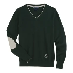 ESSEX CLASSICS Ladies’ Trey V-Neck Sweater Hot