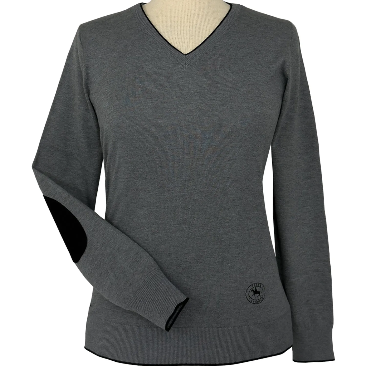 ESSEX CLASSICS Trey V-Neck Sweater Hot