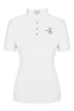 INTER API LTD Fair Play® Ladies’ Cecile RoseGold Short Sleeve Show Shirt Hot