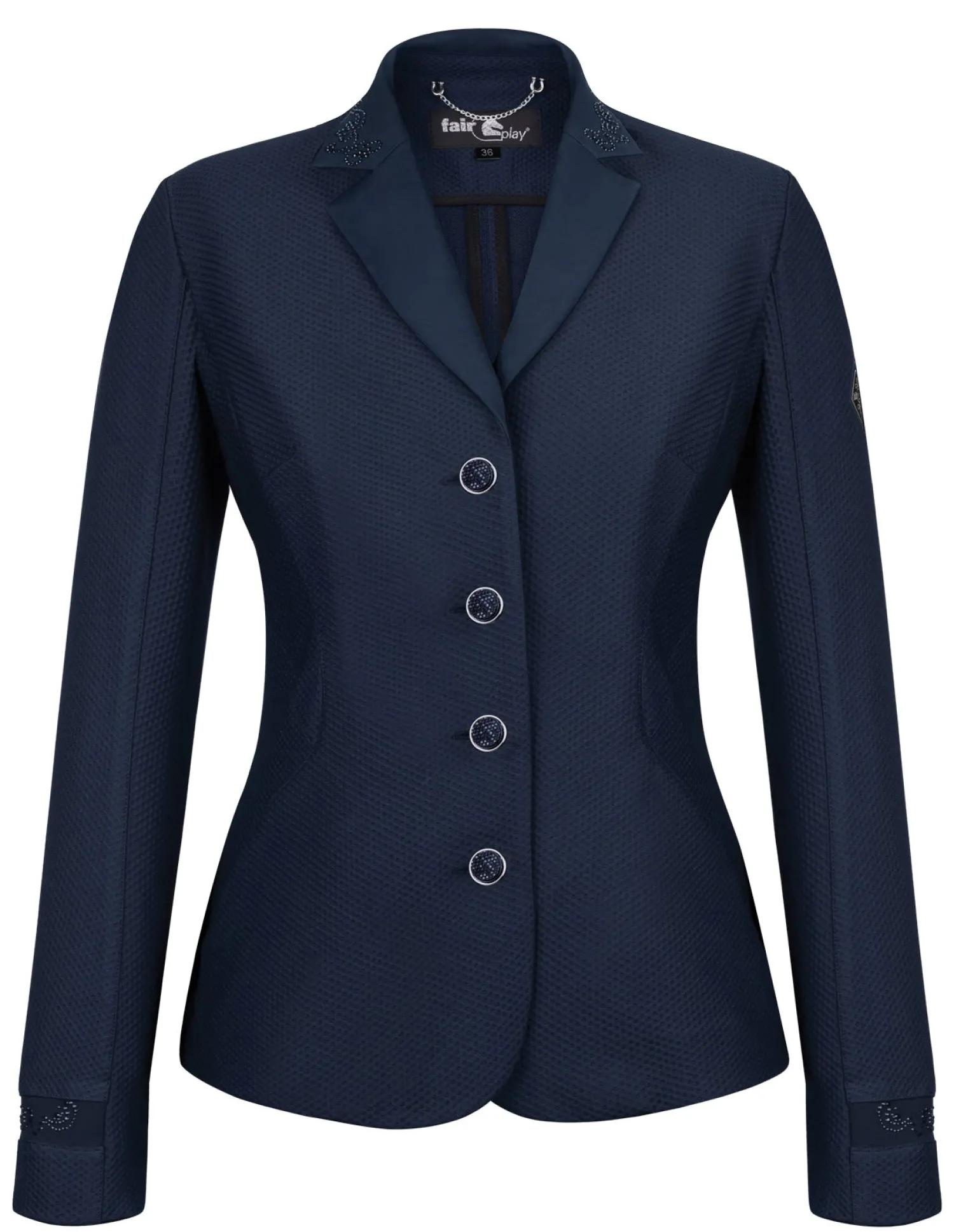 INTER API LTD Fair Play® Ladies’ Taylor Comfimesh™ Chic Show Coat New