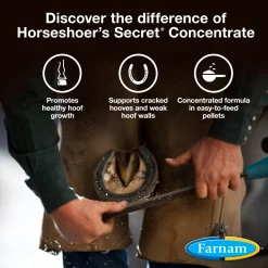 ANIMAL HEALTH INT Farnam® Horseshoer’s Secret® Concentrate Pelleted Hoof Supplement
