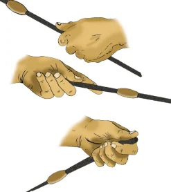 FLECK GMBH CO Fleck® Feldmann® Balance Whip Black