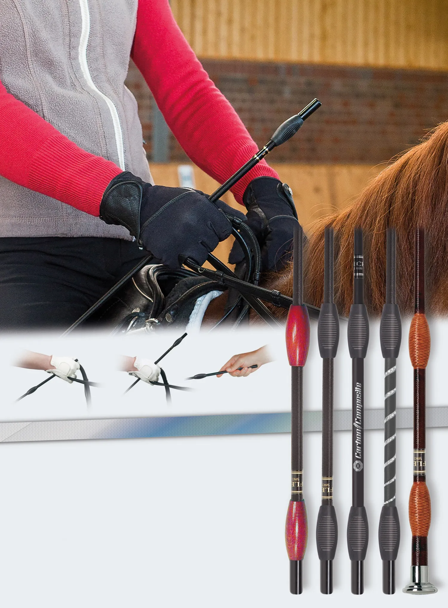 FLECK GMBH CO Fleck® Feldmann® Balance Whip Black