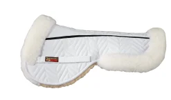FLEECEWORKS ™ FXK Technology Classic Sheepskin Half Pad with Rolled Edges Clearance
